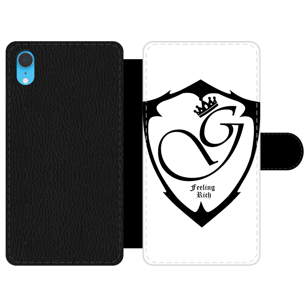 Feeling rich Front Printed Wallet Cases
