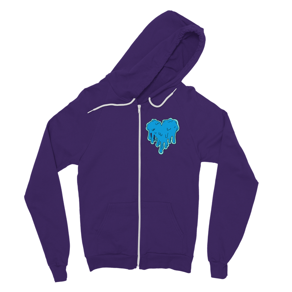 benzo heart Classic Adult Zip Hoodie