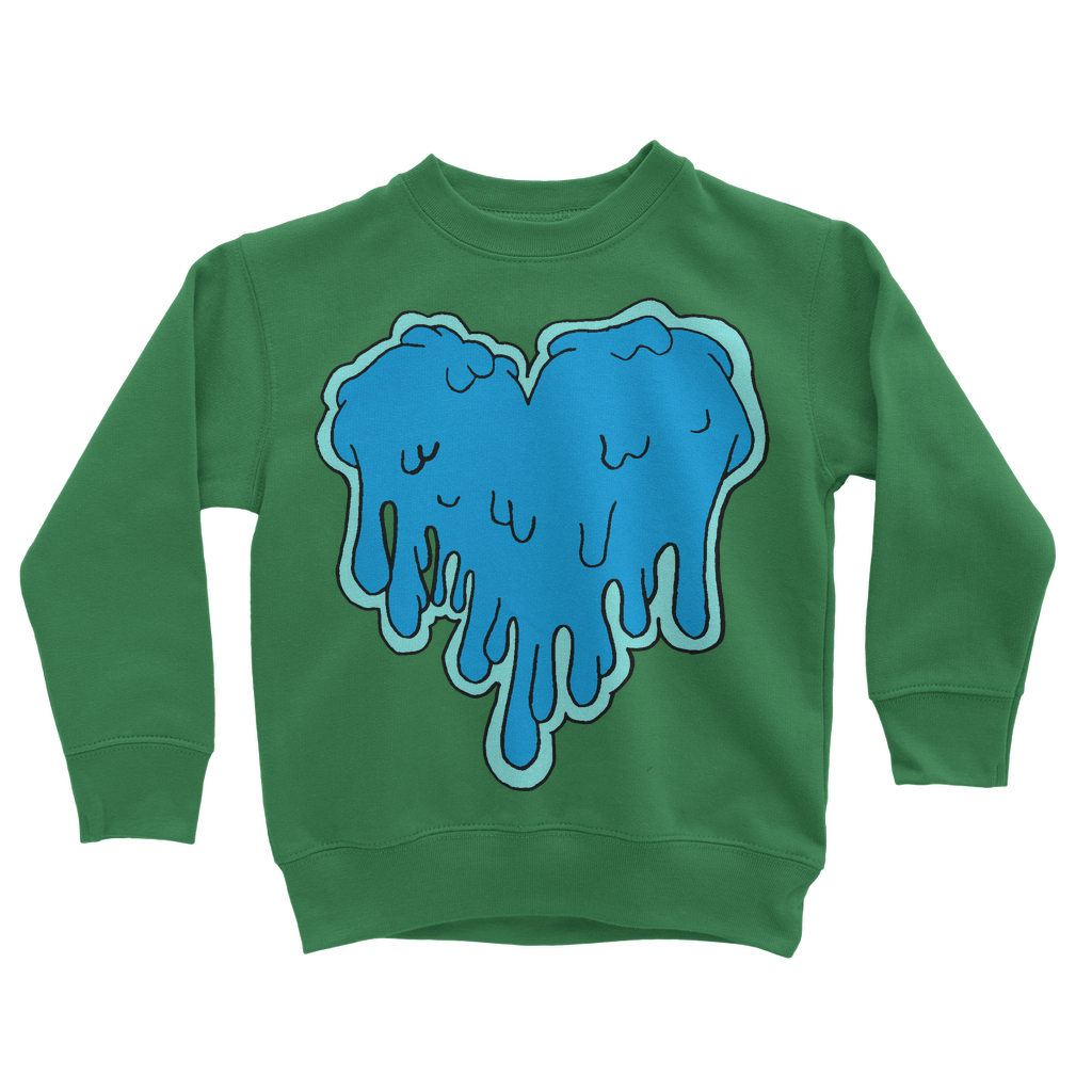 benzo heart Classic Kids Sweatshirt