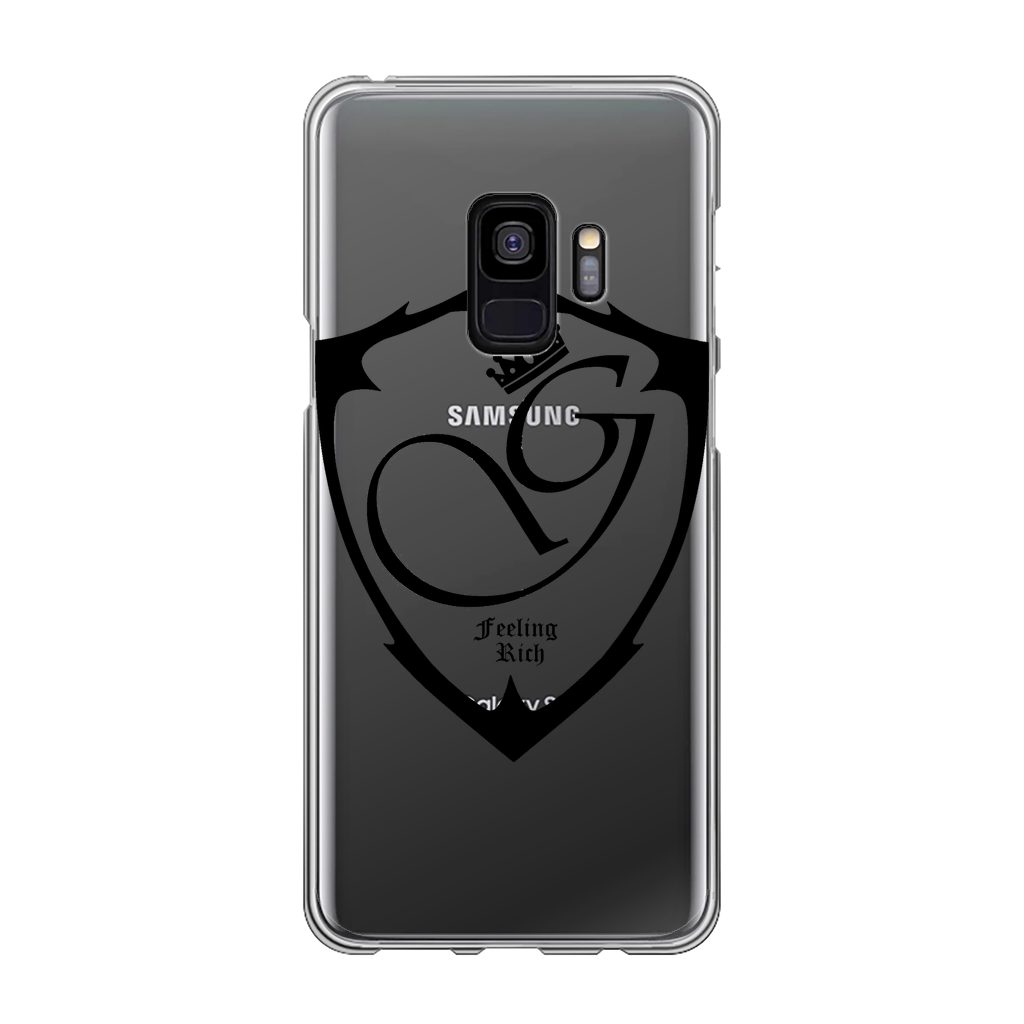 Feeling rich Back Printed Transparent Soft Phone Case