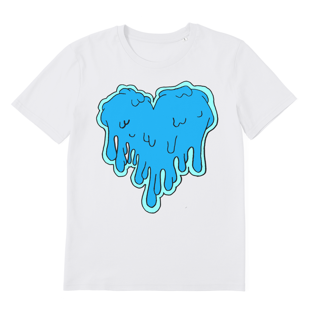 benzo heart Premium Organic Adult T-Shirt