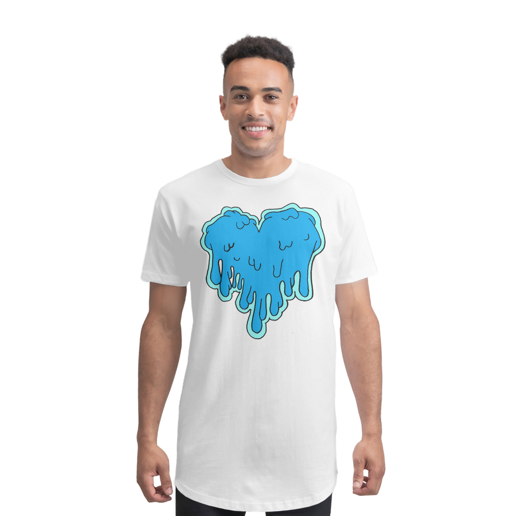 benzo heart Premium Long Body T-Shirt