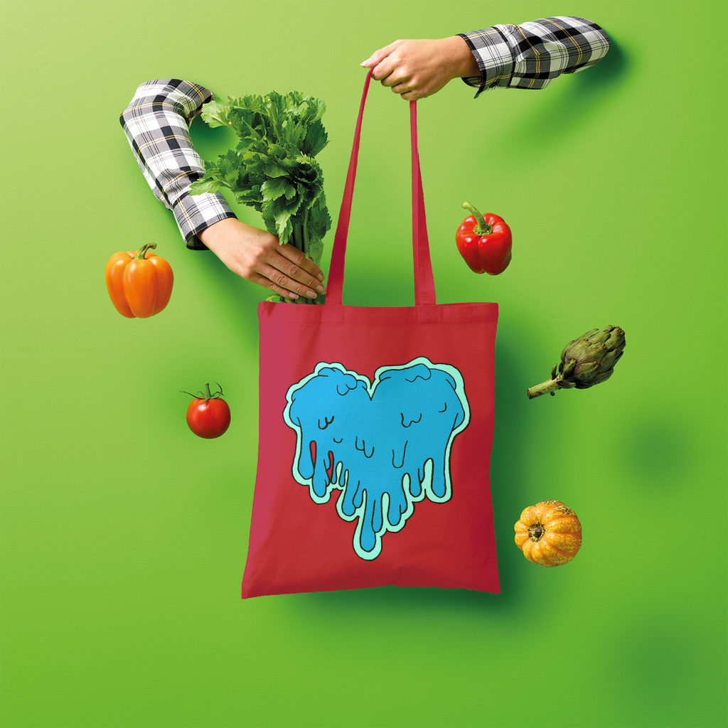 benzo heart Shopper Tote Bag