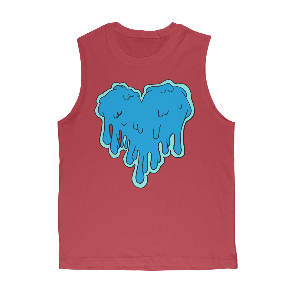 benzo heart Classic Adult Muscle Top