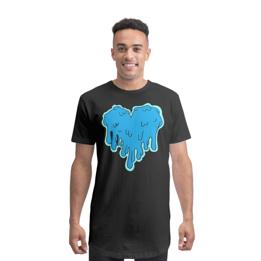 benzo heart Premium Long Body T-Shirt
