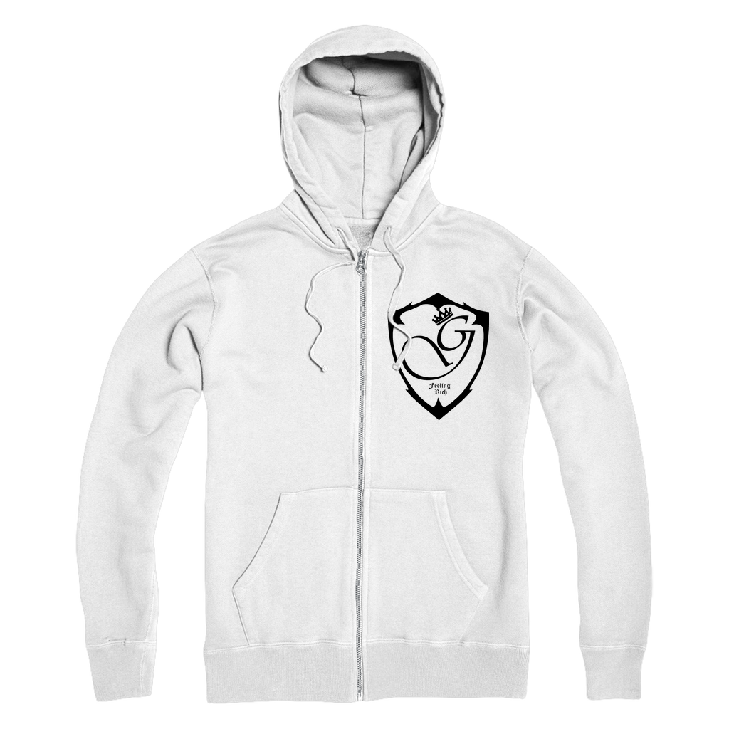 Feeling rich Premium Adult Zip Hoodie
