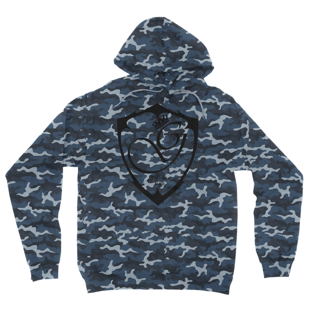 Feeling rich Camouflage Adult Hoodie