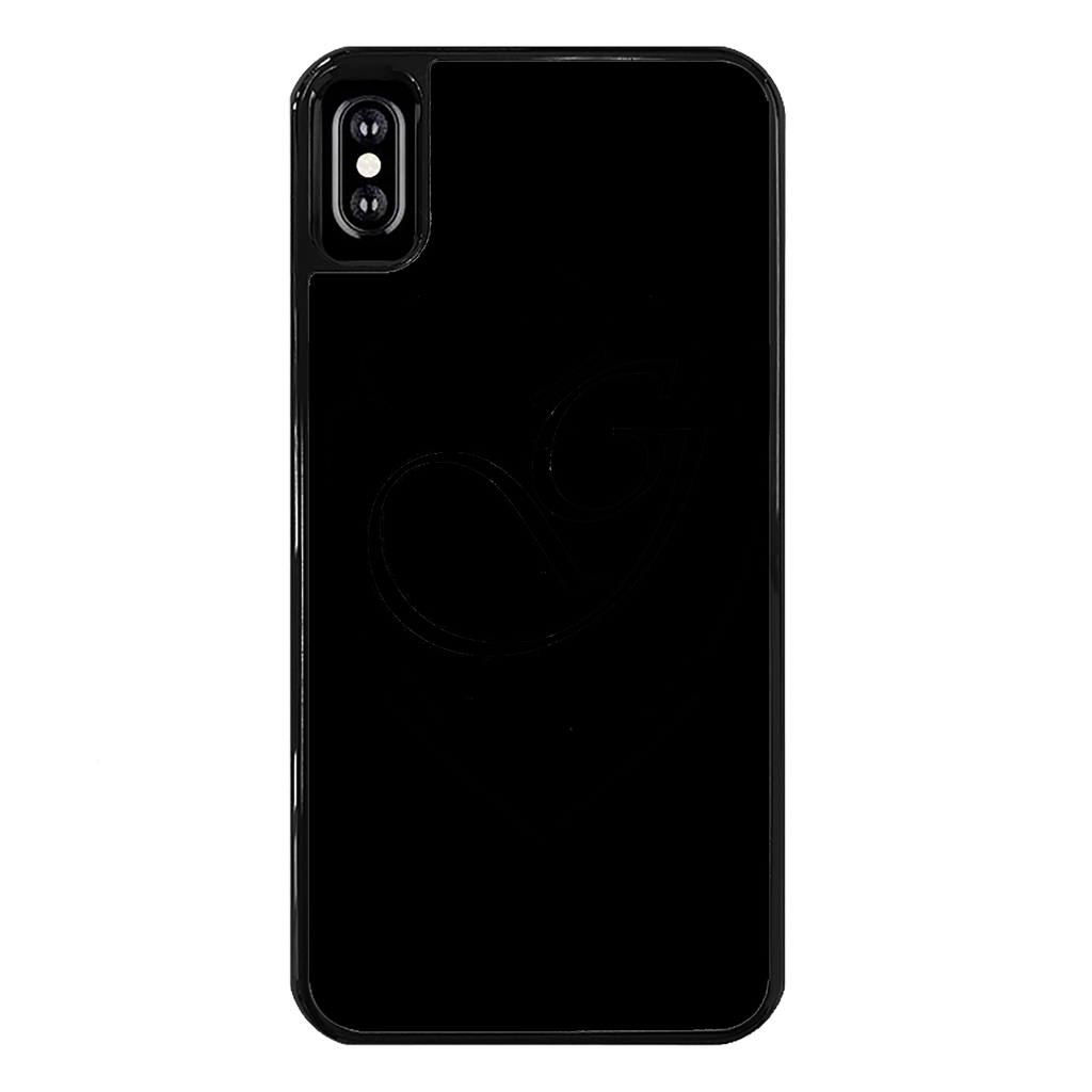Feeling rich Back Printed Black Hard Phone Case