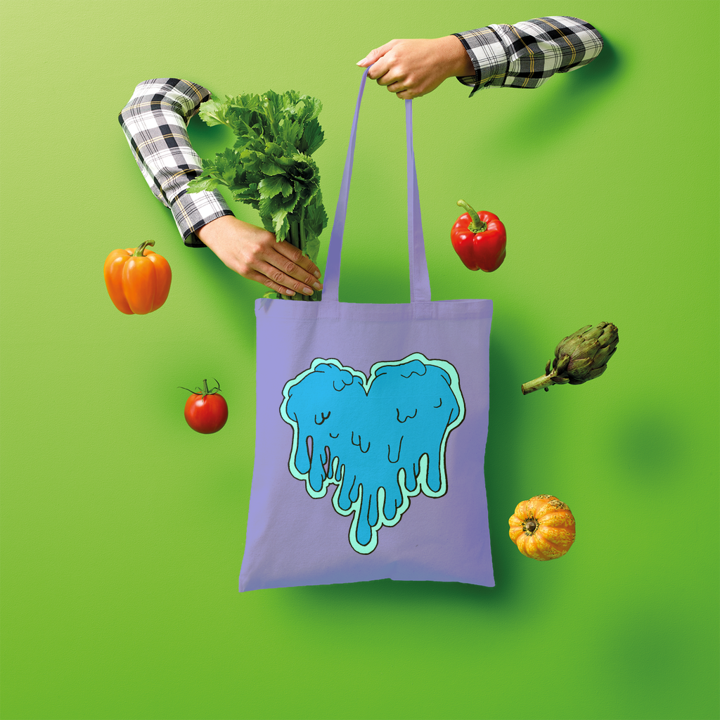 benzo heart Shopper Tote Bag