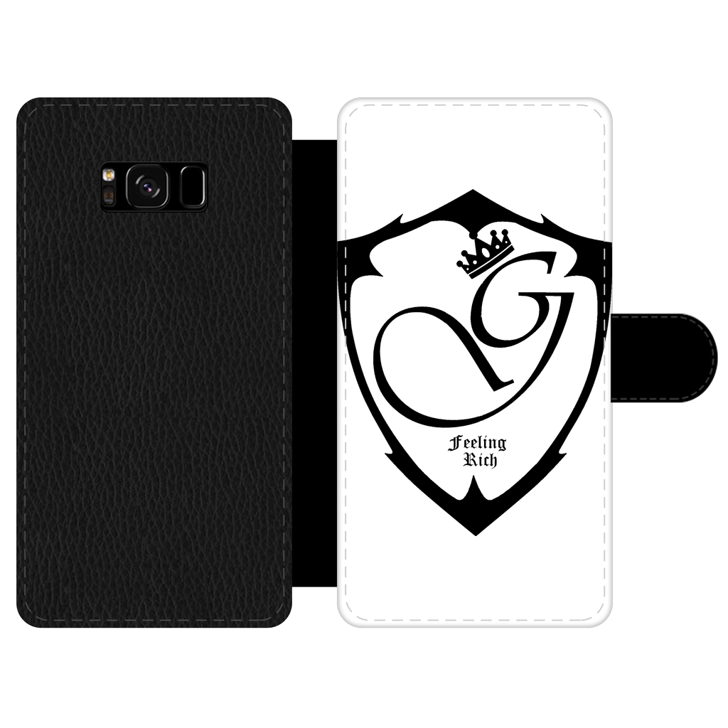 Feeling rich Front Printed Wallet Cases