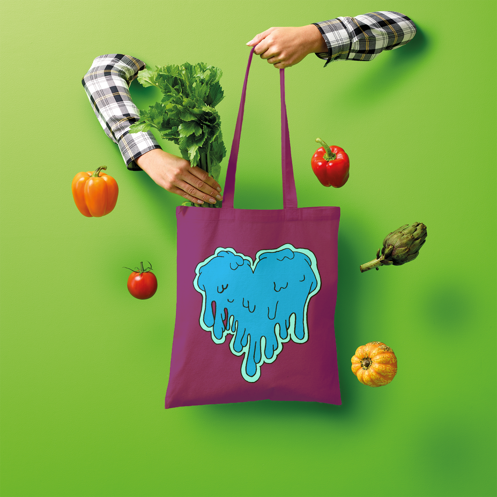benzo heart Shopper Tote Bag