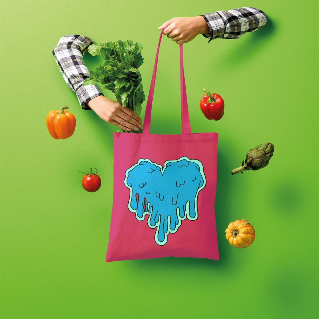 benzo heart Shopper Tote Bag