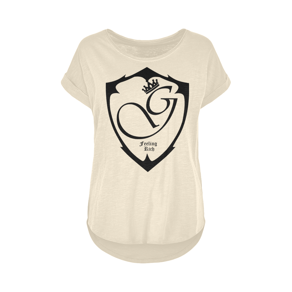 Feeling rich Women's Long Slub T-Shirt XS-5XL