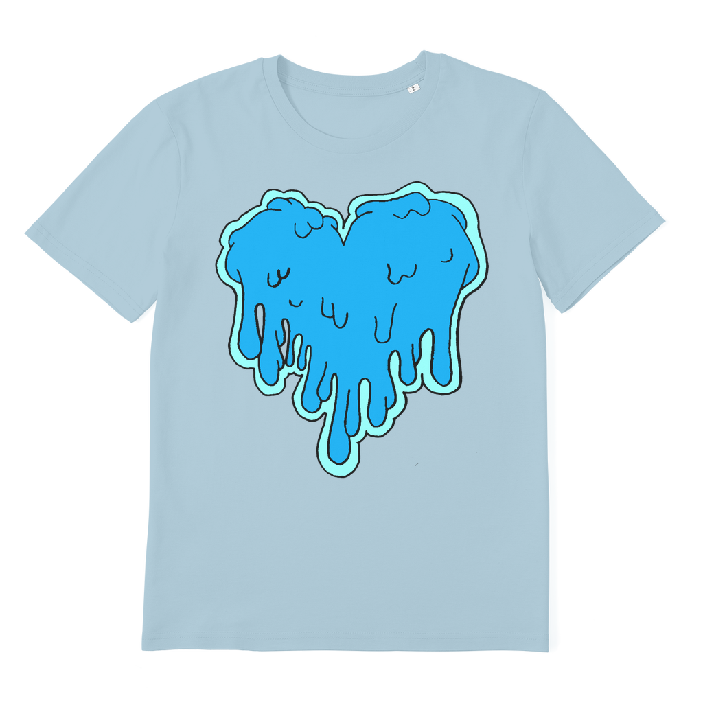 benzo heart Premium Organic Adult T-Shirt