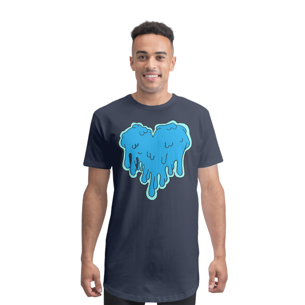 benzo heart Premium Long Body T-Shirt