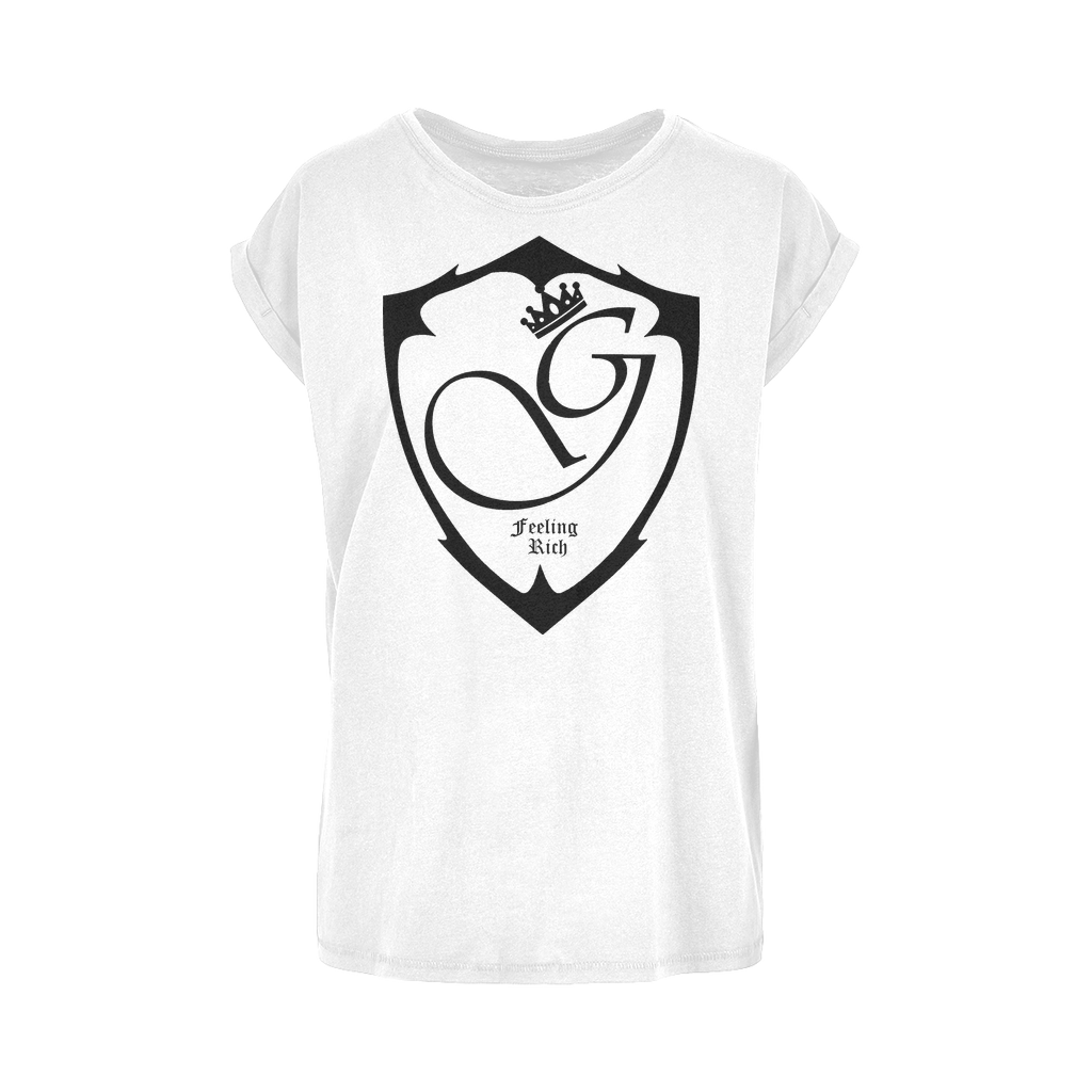 Feeling rich Women's Extended Shoulder T-Shirt XS-5XL
