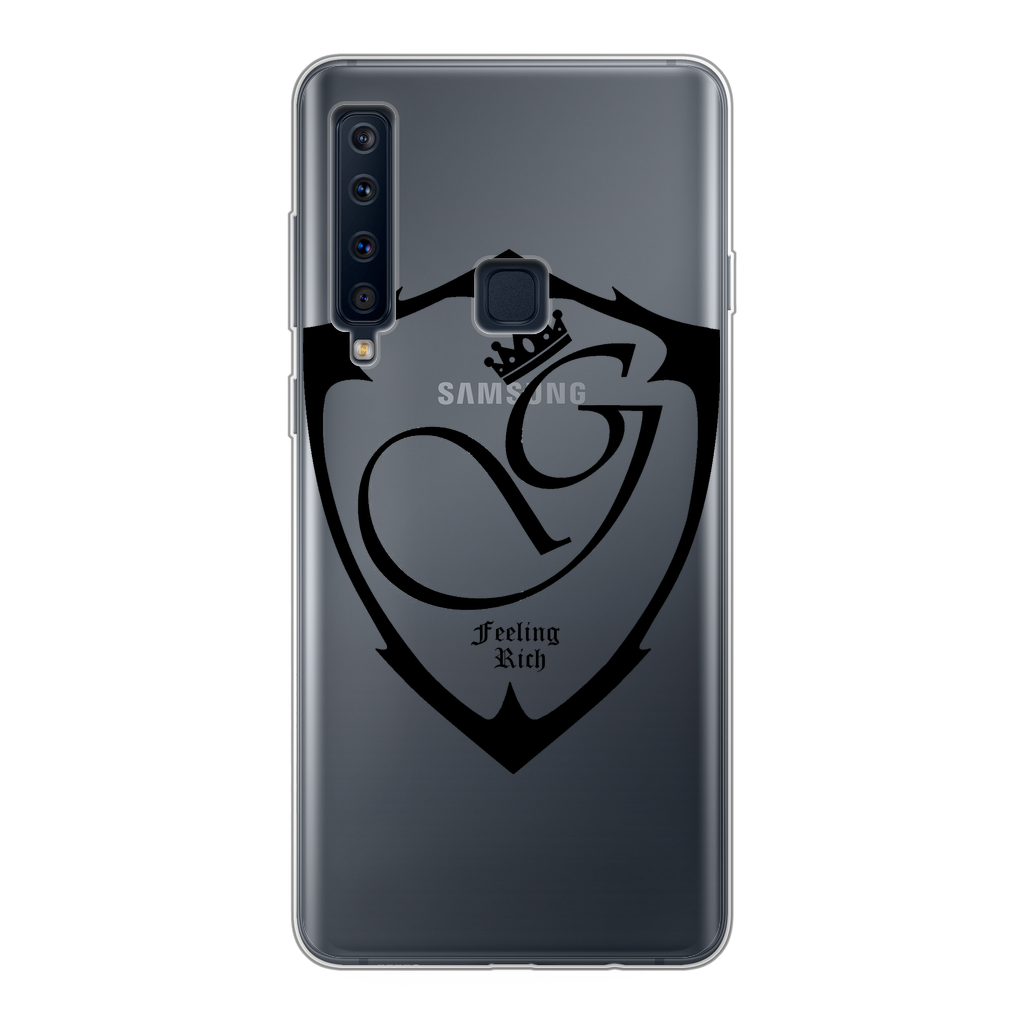 Feeling rich Back Printed Transparent Soft Phone Case