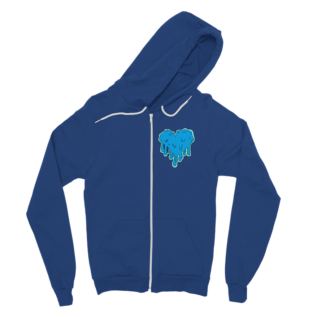 benzo heart Classic Adult Zip Hoodie