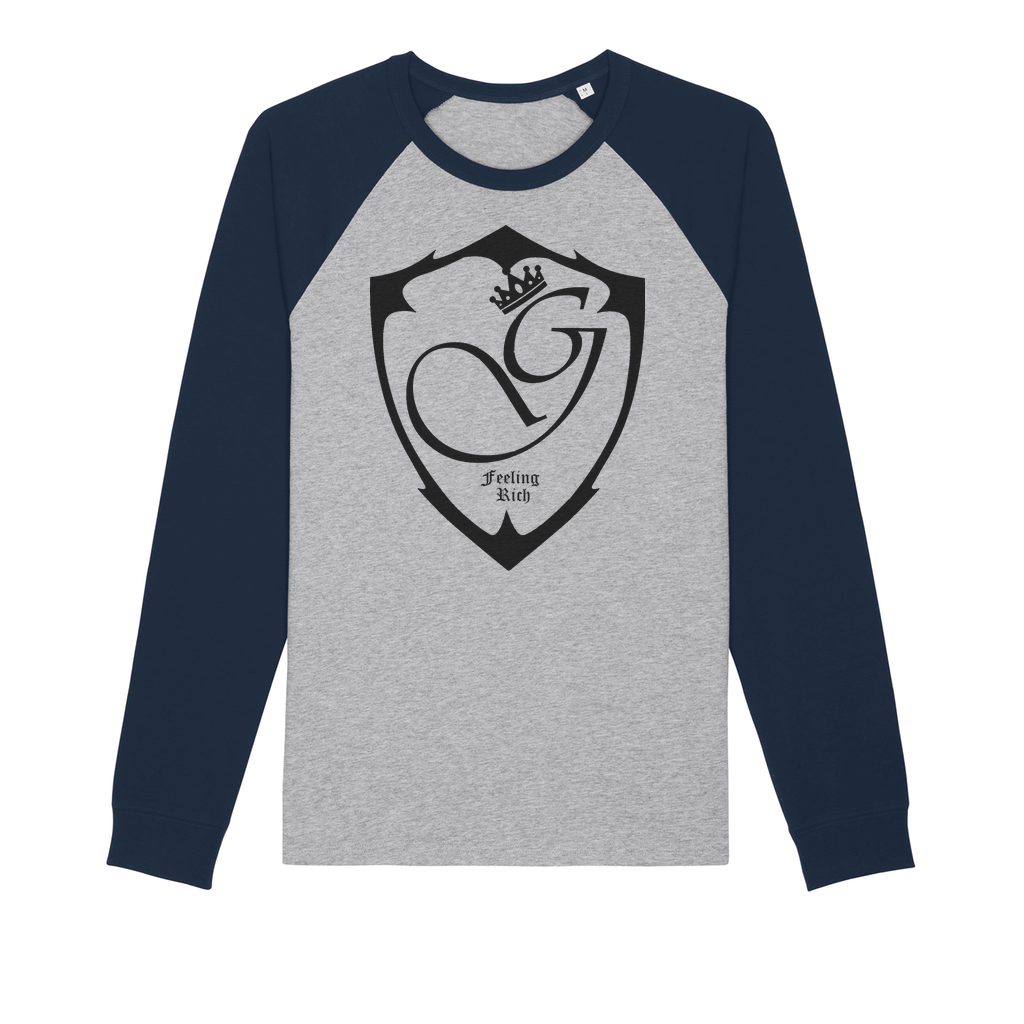 Feeling rich Premium Raglan Long Sleeve Shirt