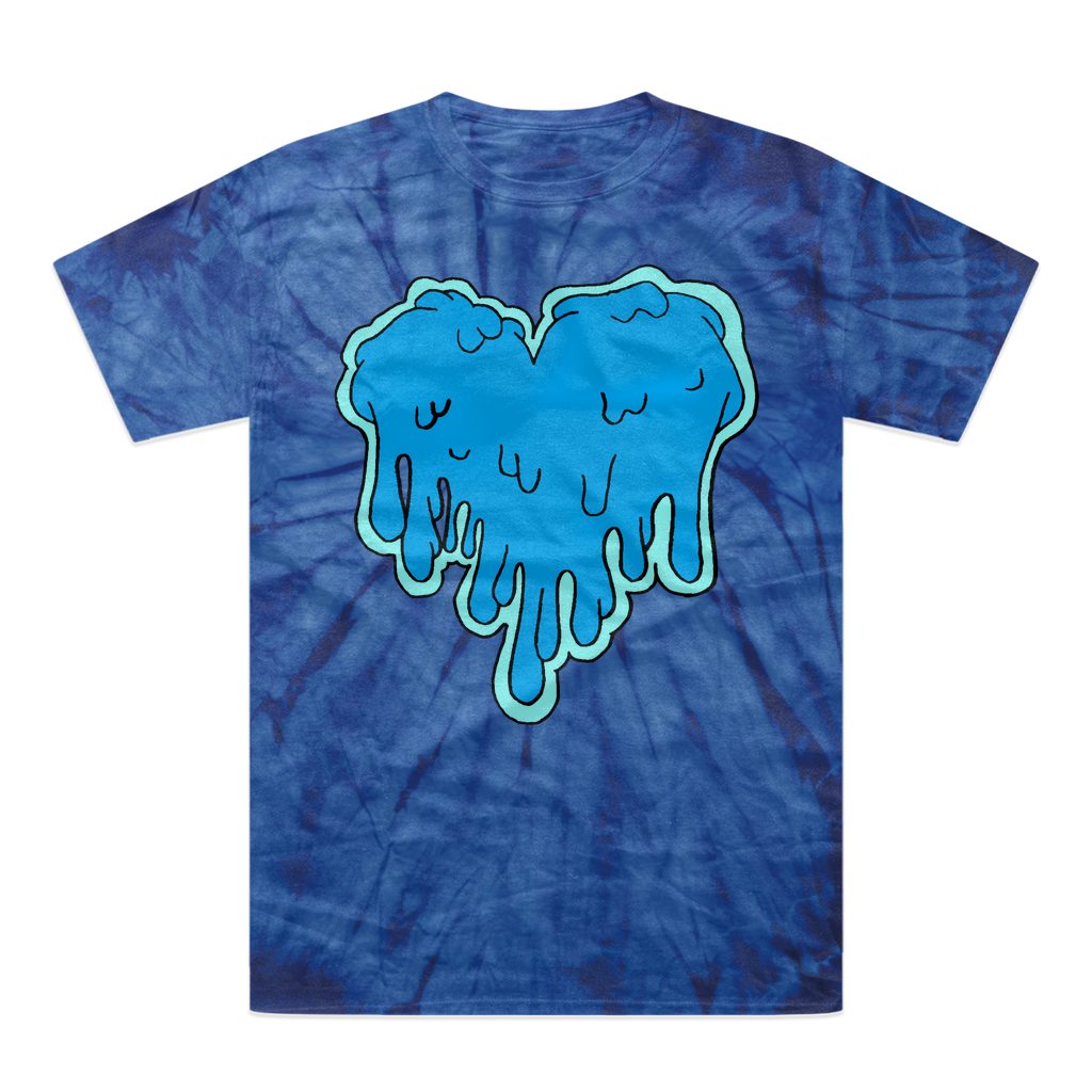 benzo heart Tonal Spider Tie-Dye T-Shirt