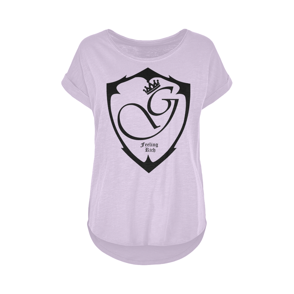 Feeling rich Women's Long Slub T-Shirt XS-5XL