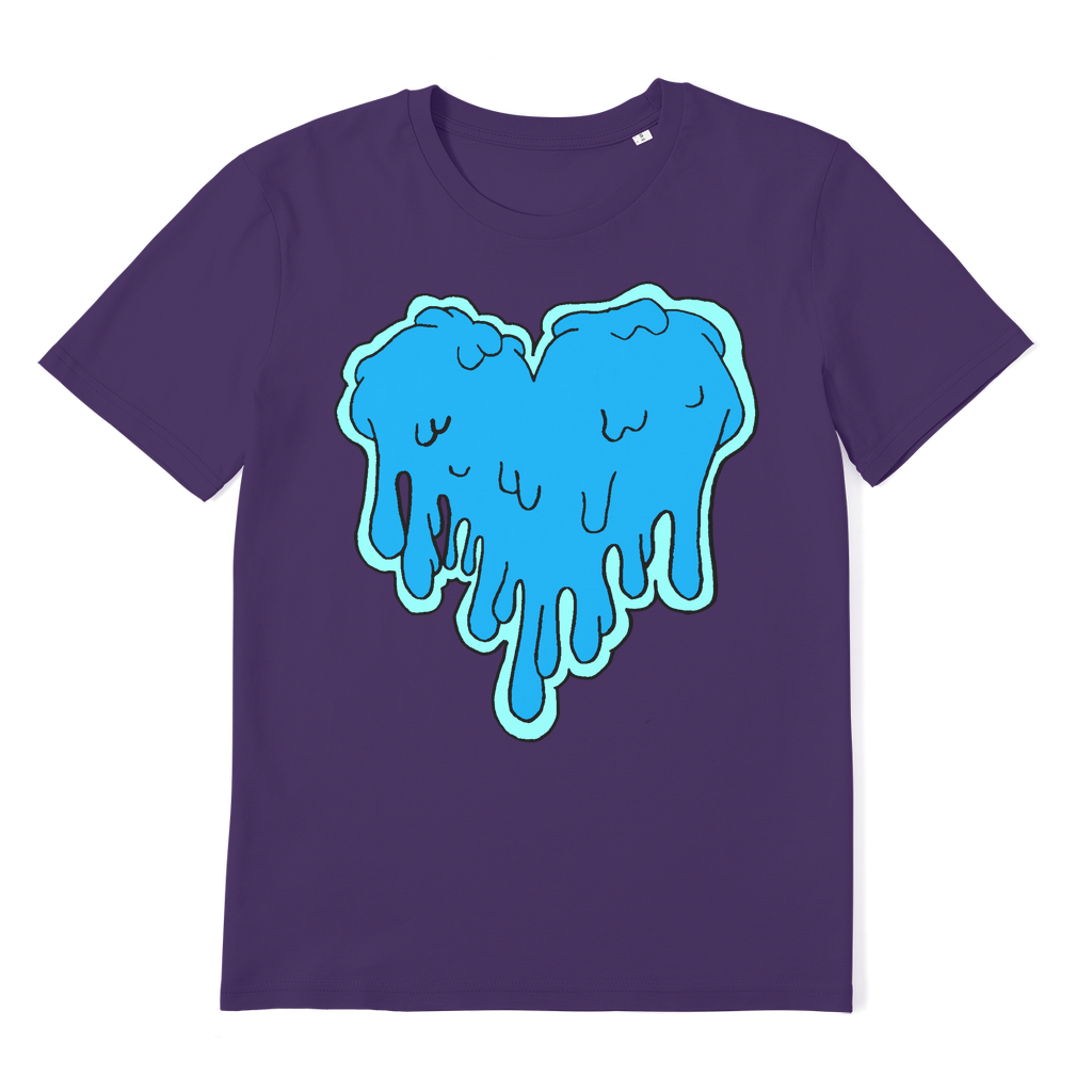 benzo heart Premium Organic Adult T-Shirt