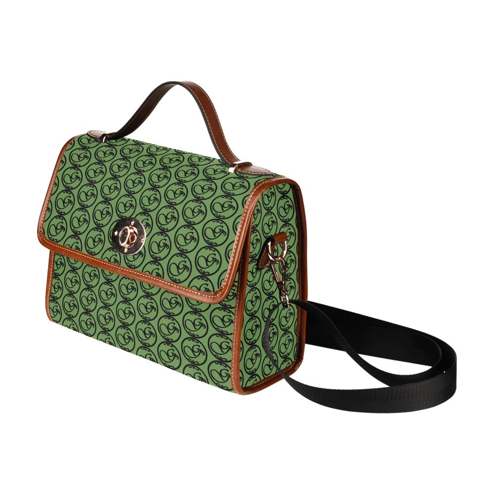 feelin rich gorgani money Waterproof Canvas Bag/All Over Print (Model 1641)