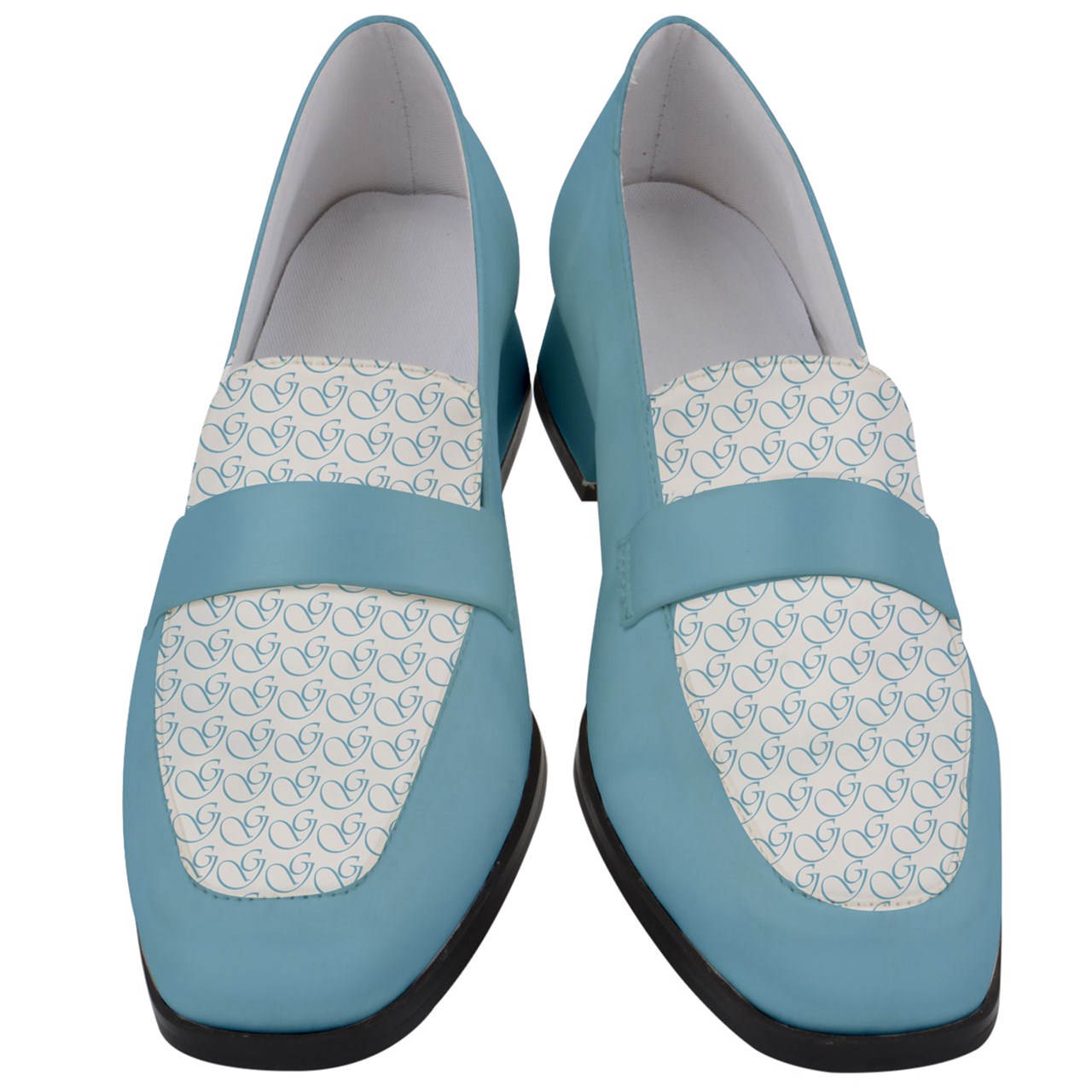 gorgani Women's Chunky Heel Loafers
