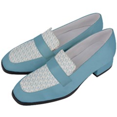 gorgani Women's Chunky Heel Loafers