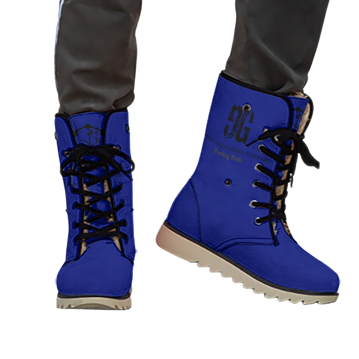 Gorgani Men's Plush Boots
