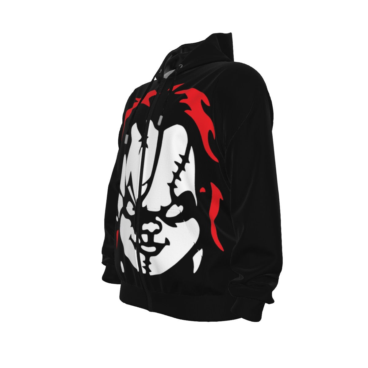 Gorgani horror addition Unisex Pullover Hoodie With Zipper Closure | 310GSM Cotton