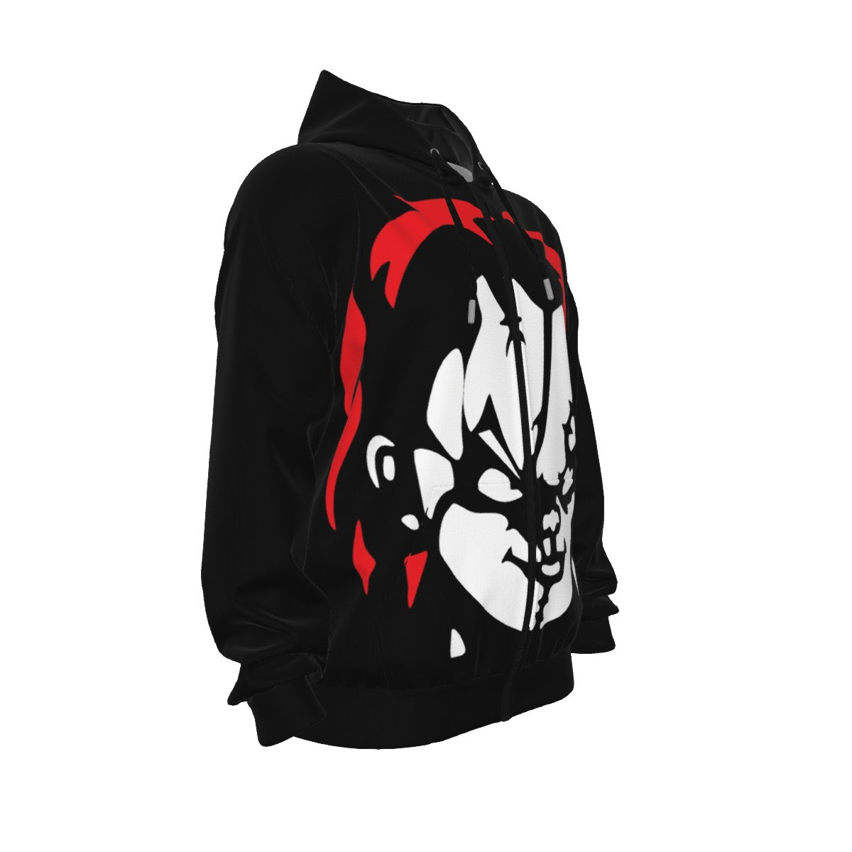 Gorgani horror addition Unisex Pullover Hoodie With Zipper Closure | 310GSM Cotton