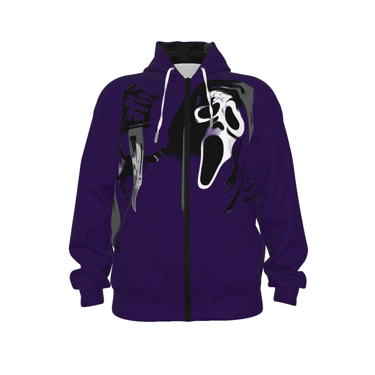 Gorgani horror addition Unisex Pullover Hoodie With Zipper Closure | 310GSM Cotton