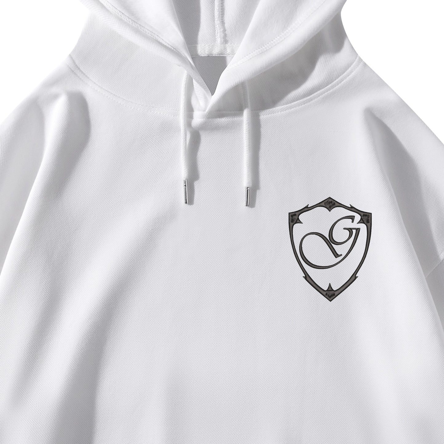 gorgani Embroidered Pullover Hoodie