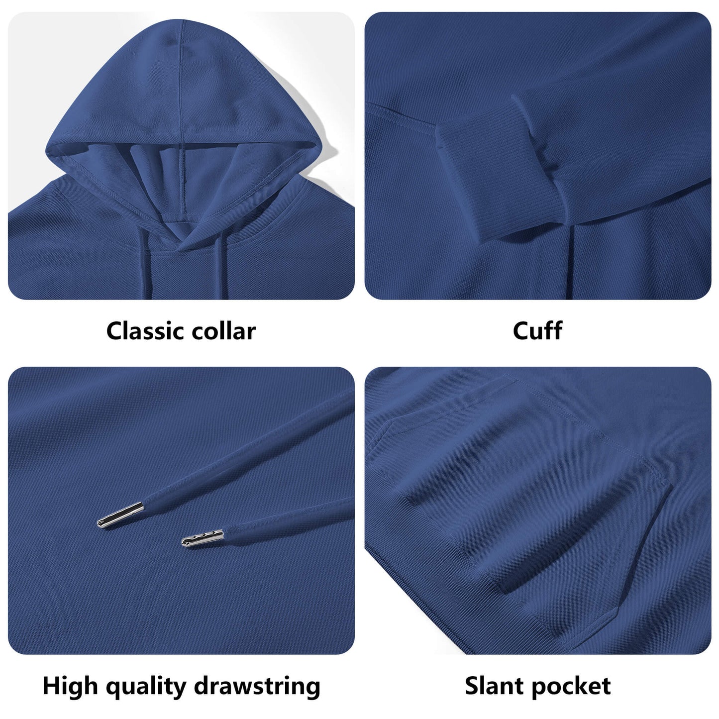 gorgani Embroidered Pullover Hoodie