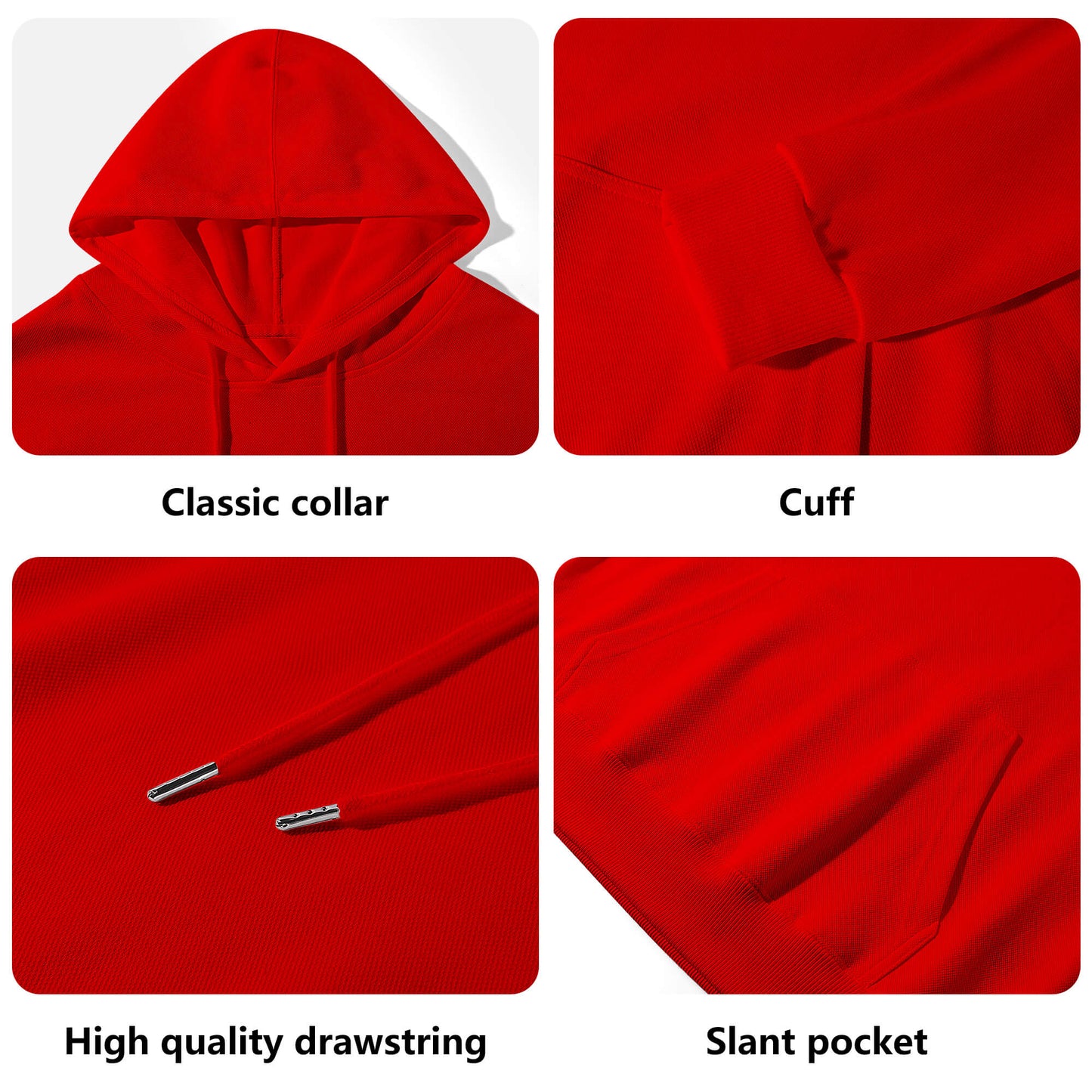 gorgani Embroidered Pullover Hoodie