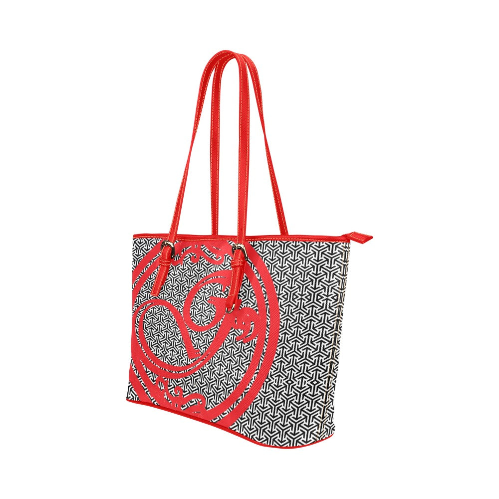 Women's Gorani red black and white Tote Bag