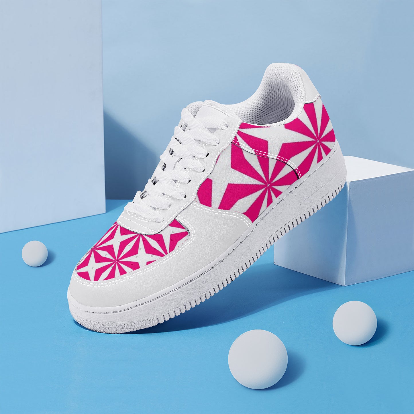 Copy of SF_F8 Low Top Unisex Sneaker gorgani hot pink