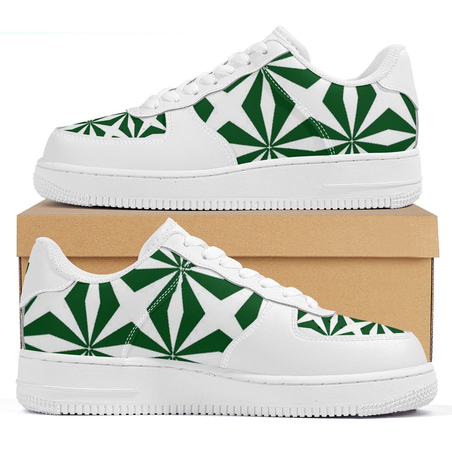 SF_F8 Low Top Unisex Sneaker gorgani forest green