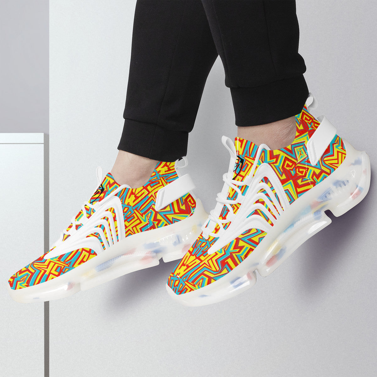 Gorgani SF_S35 Air Max React Sneakers - gami design