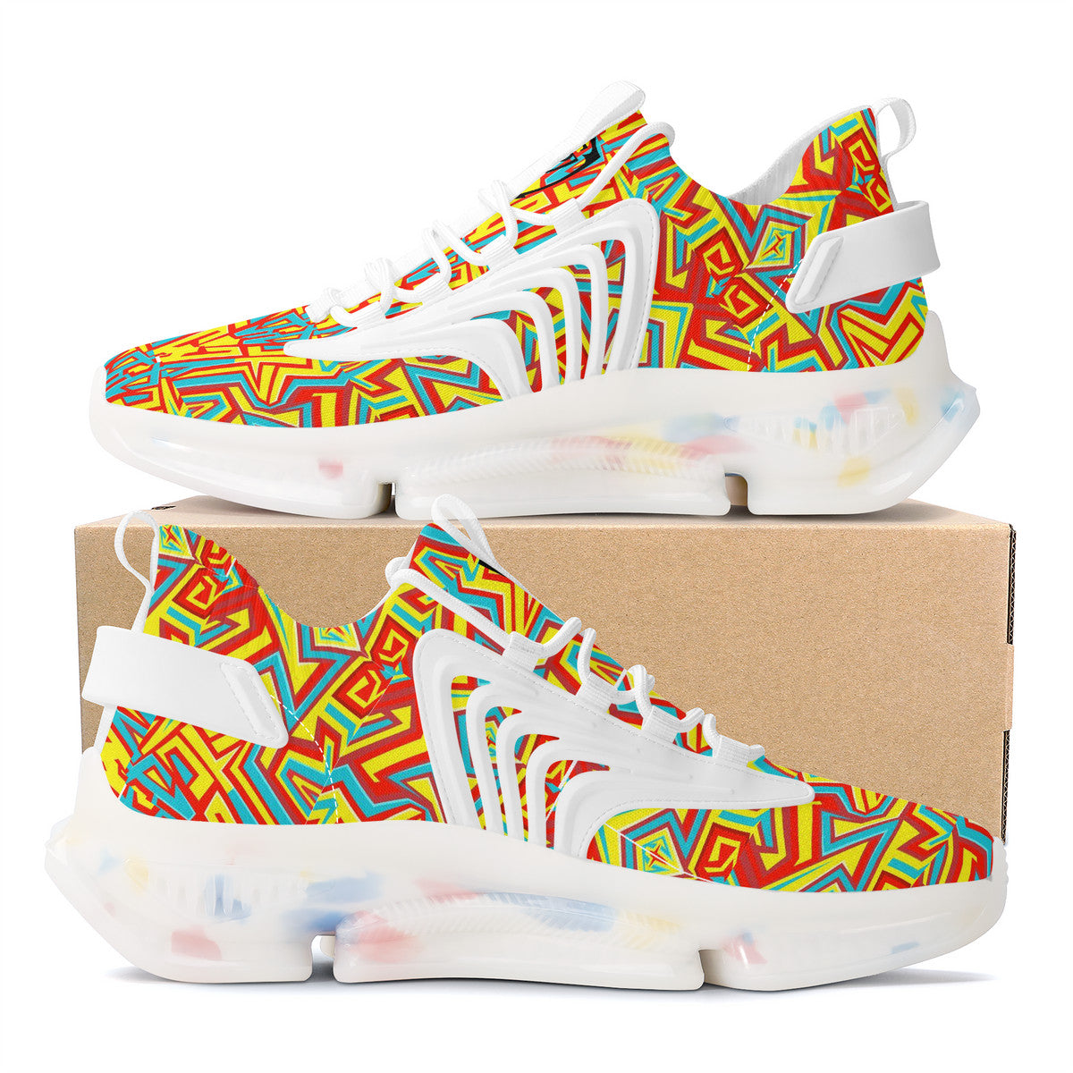 Gorgani SF_S35 Air Max React Sneakers - gami design