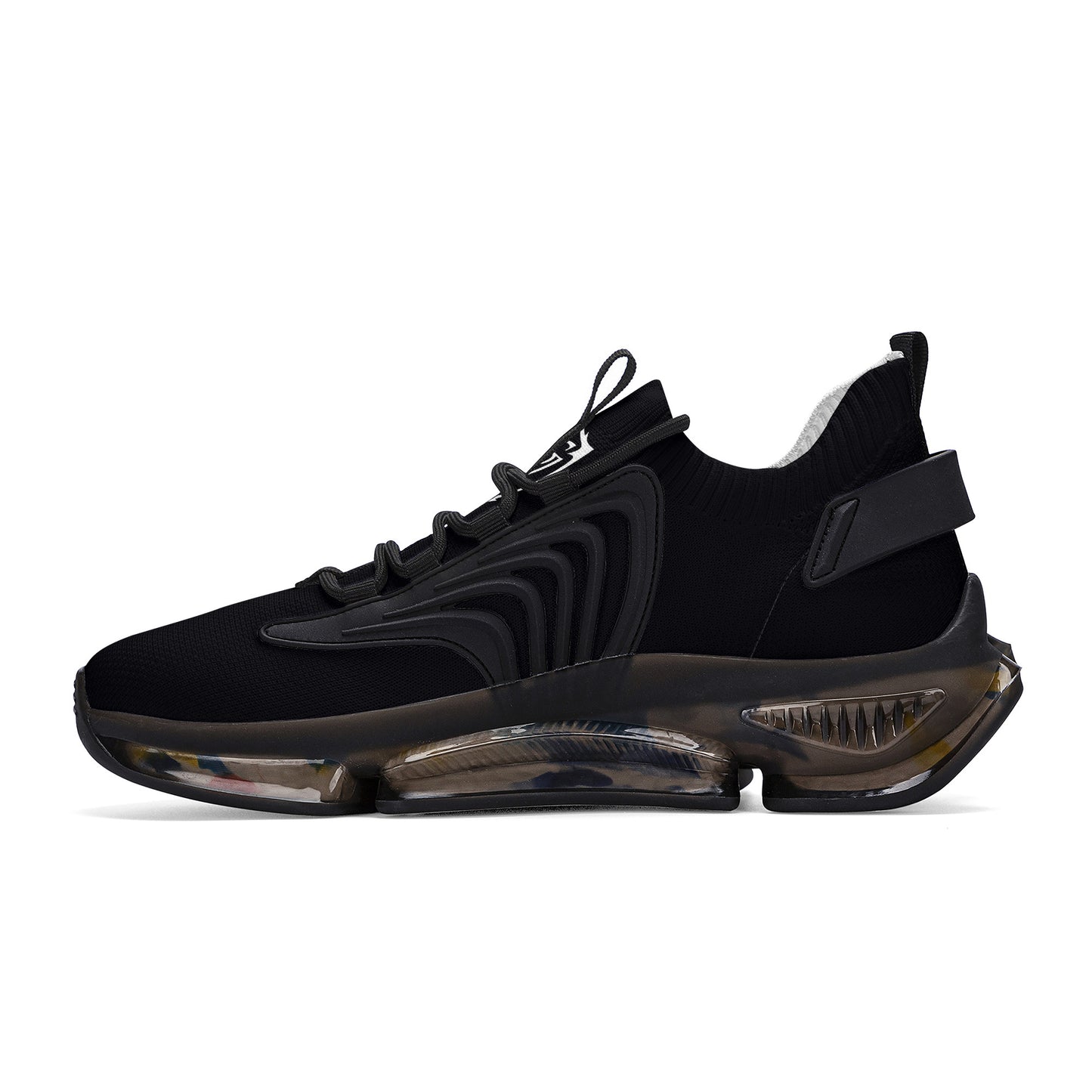 Gorgani SF_S36 Air Max React Sneakers - Black