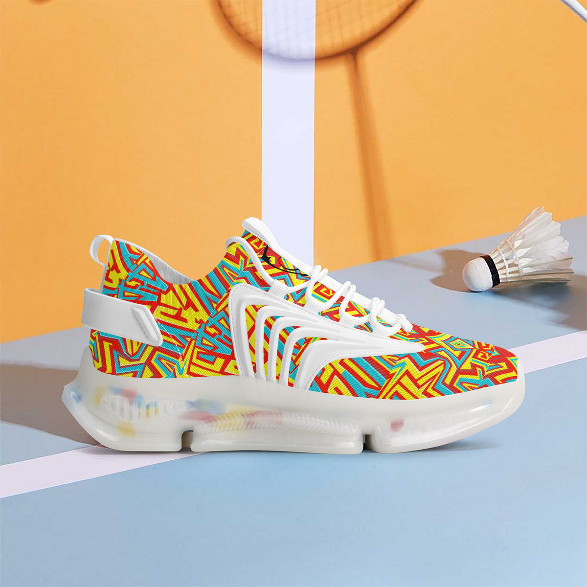 Gorgani SF_S35 Air Max React Sneakers - gami design