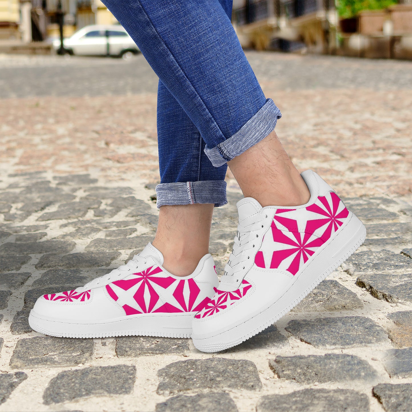 Copy of SF_F8 Low Top Unisex Sneaker gorgani hot pink
