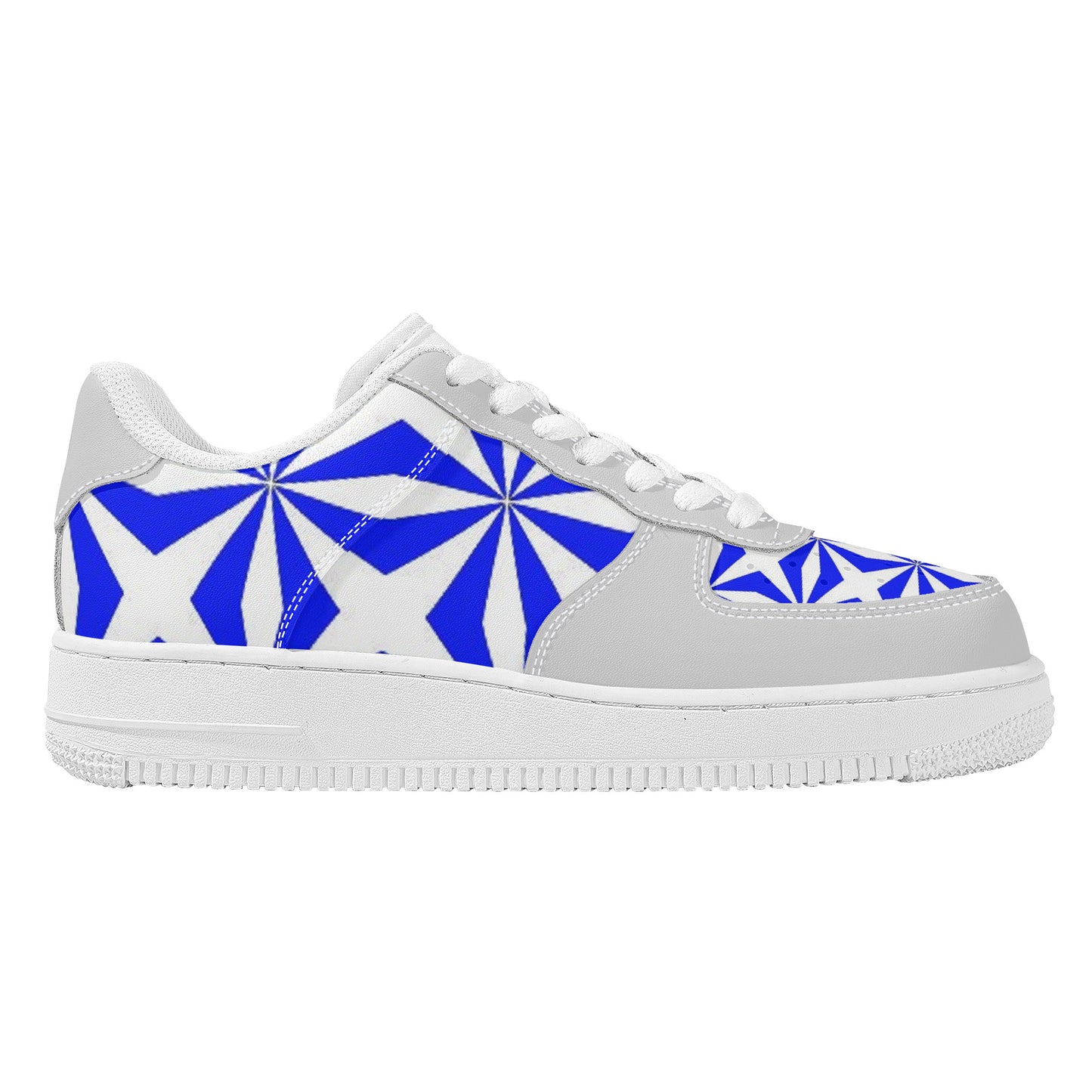 SF_F8 Low Top Unisex Sneaker gorgani blue and grey