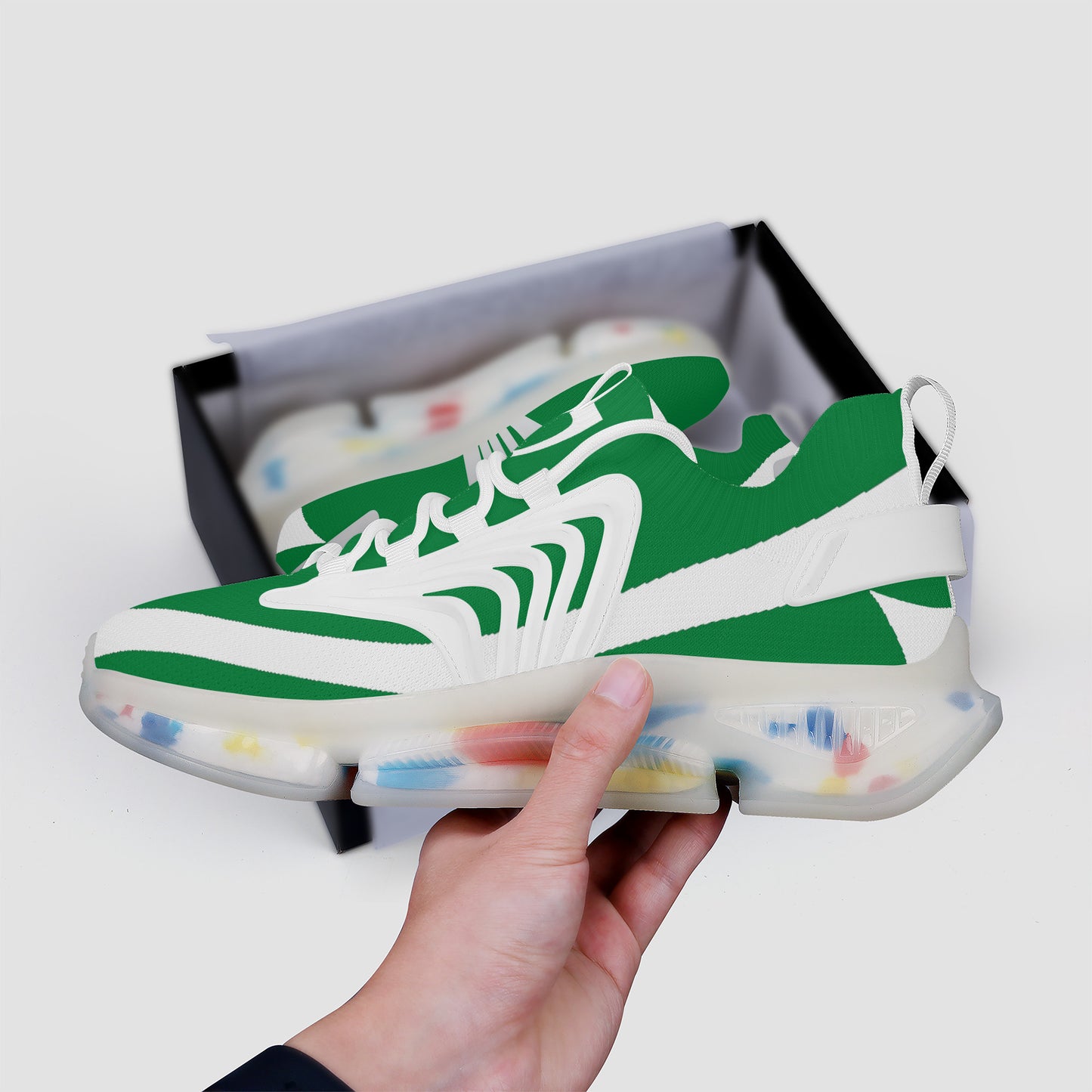Green and white Gorgani max