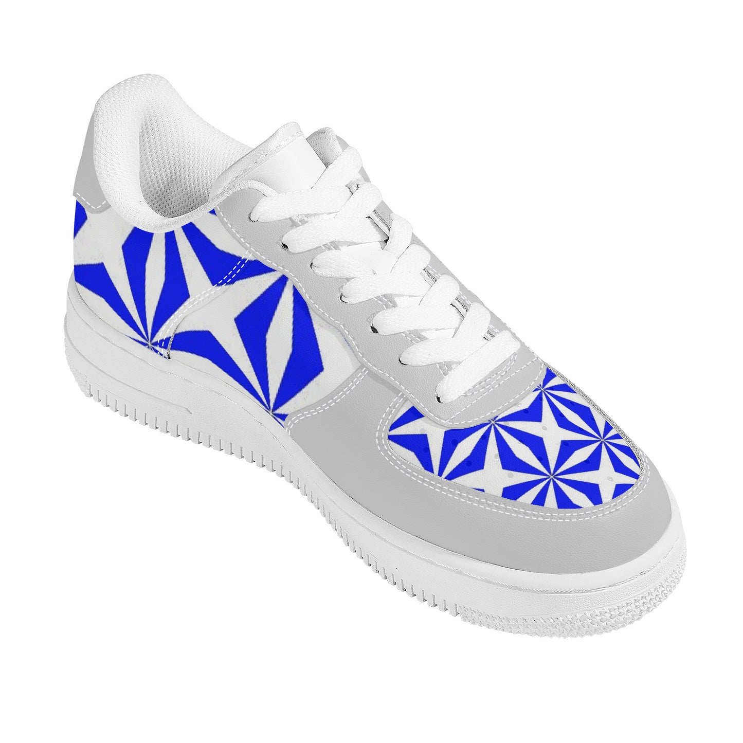 SF_F8 Low Top Unisex Sneaker gorgani blue and grey