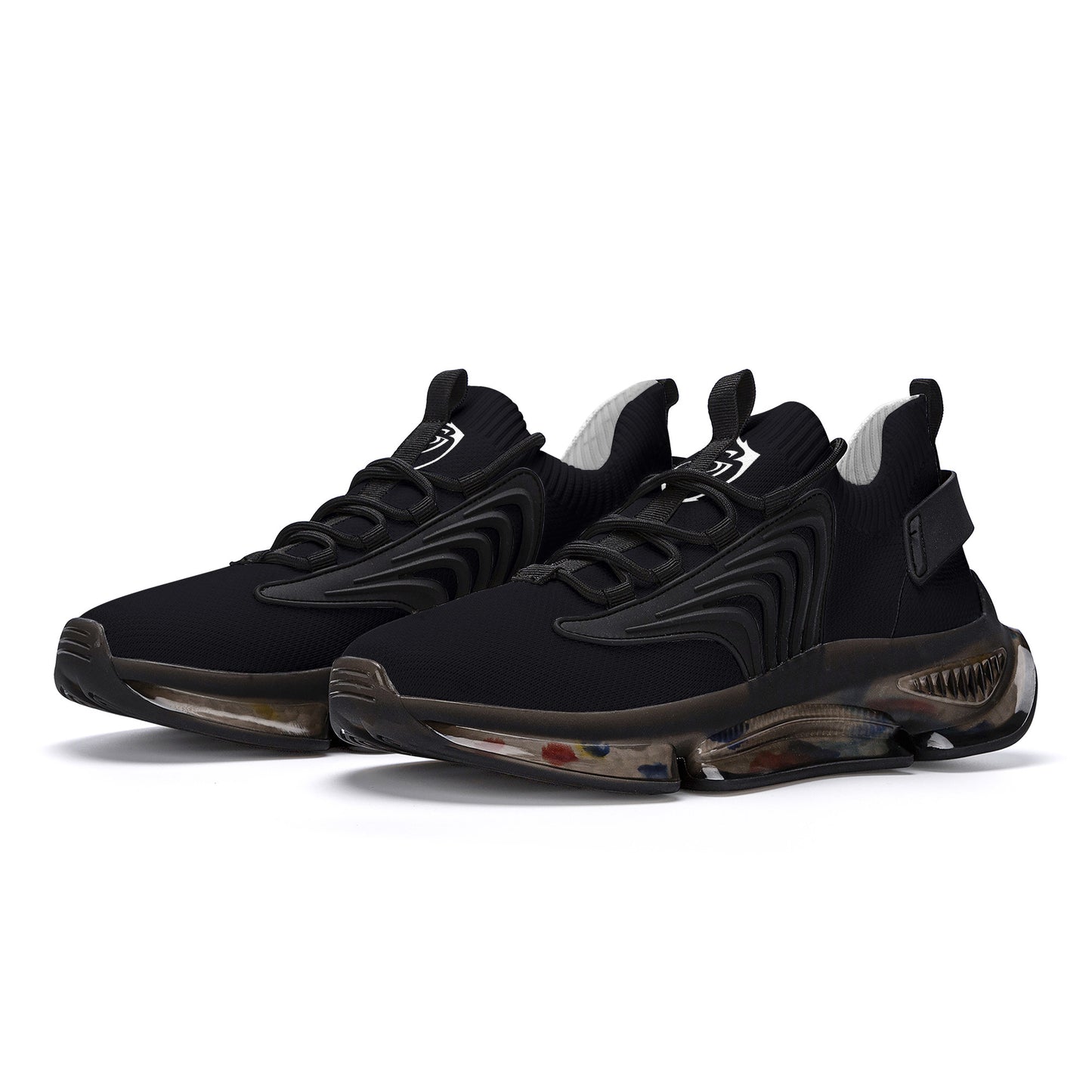 Gorgani SF_S36 Air Max React Sneakers - Black