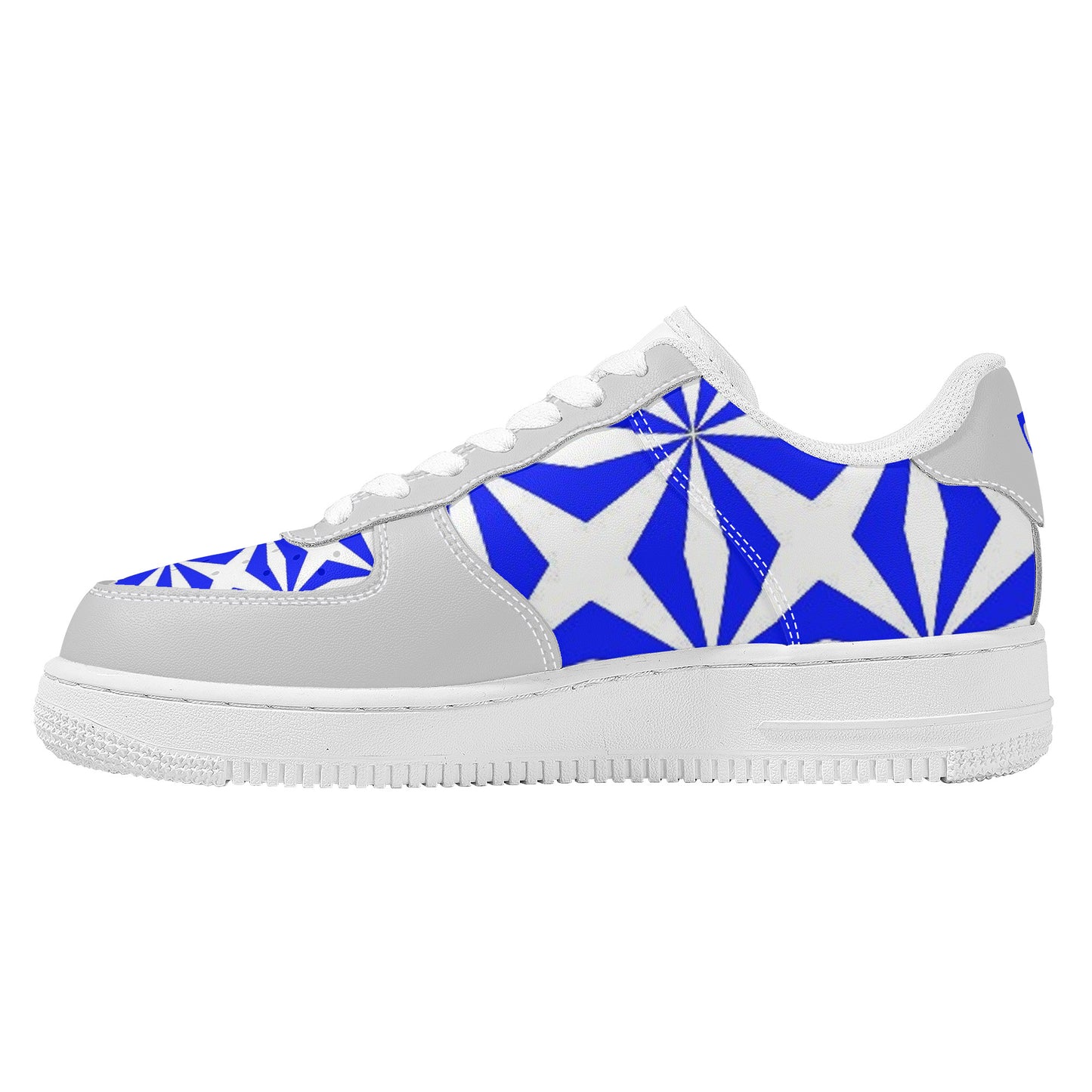 SF_F8 Low Top Unisex Sneaker gorgani blue and grey