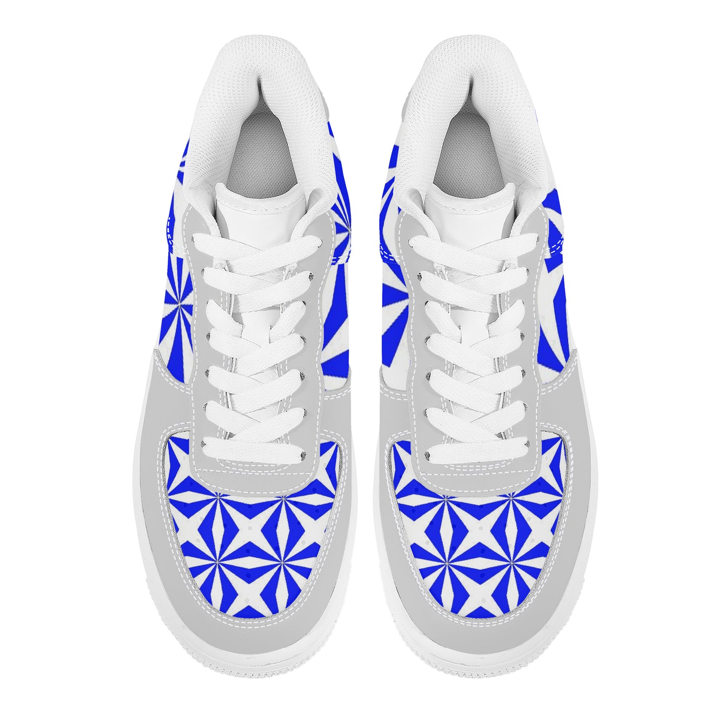 SF_F8 Low Top Unisex Sneaker gorgani blue and grey